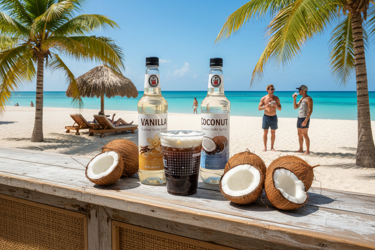 Life stye with coconut, vanilla  and cream