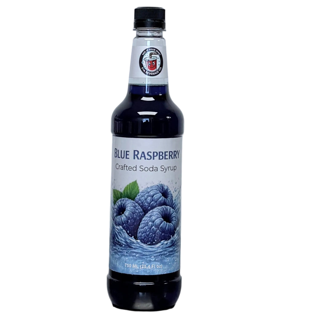 Blue Raspberry Soda Syrup
