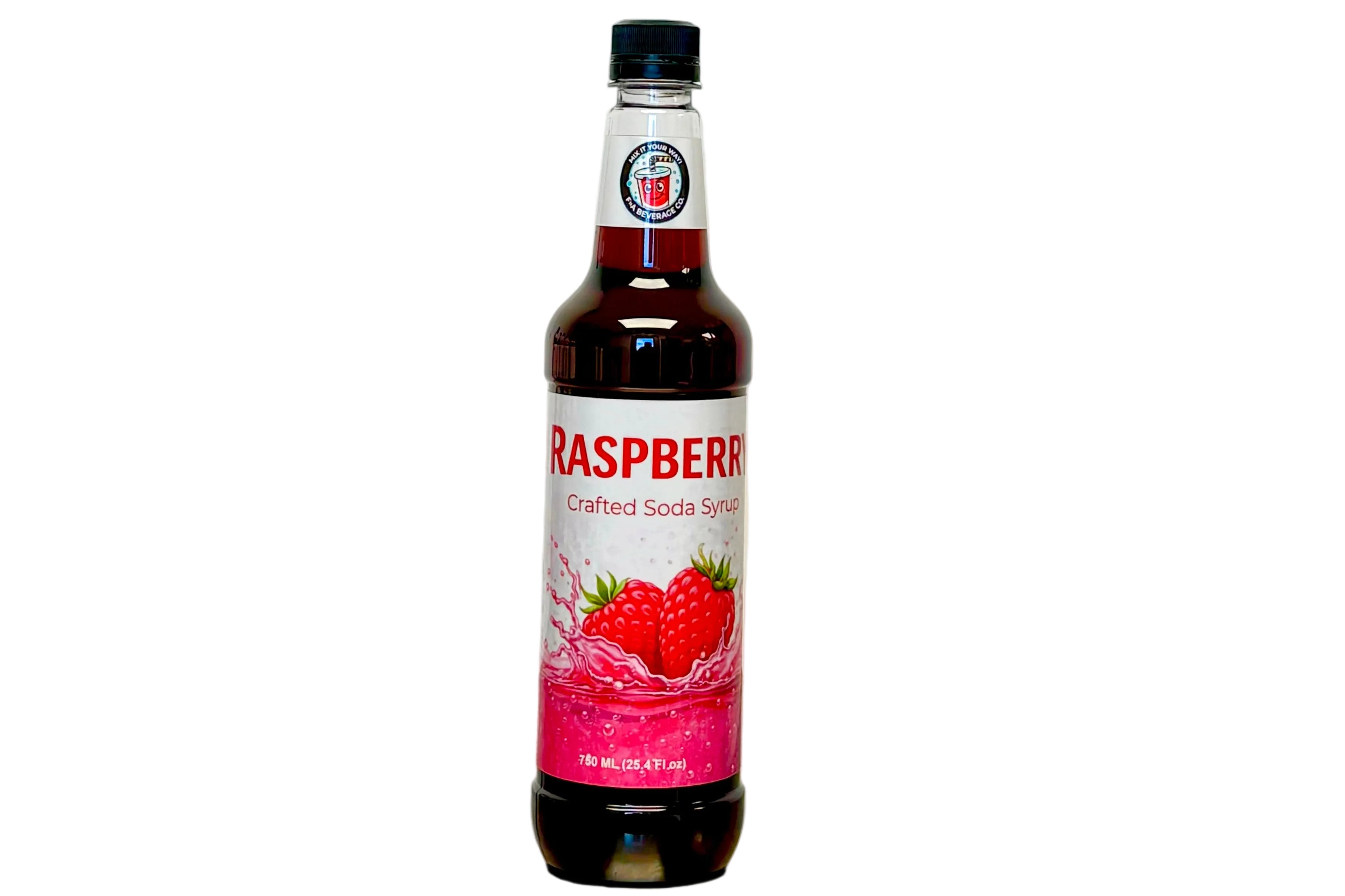 FnA Beverage Raspberry Soda Syrup