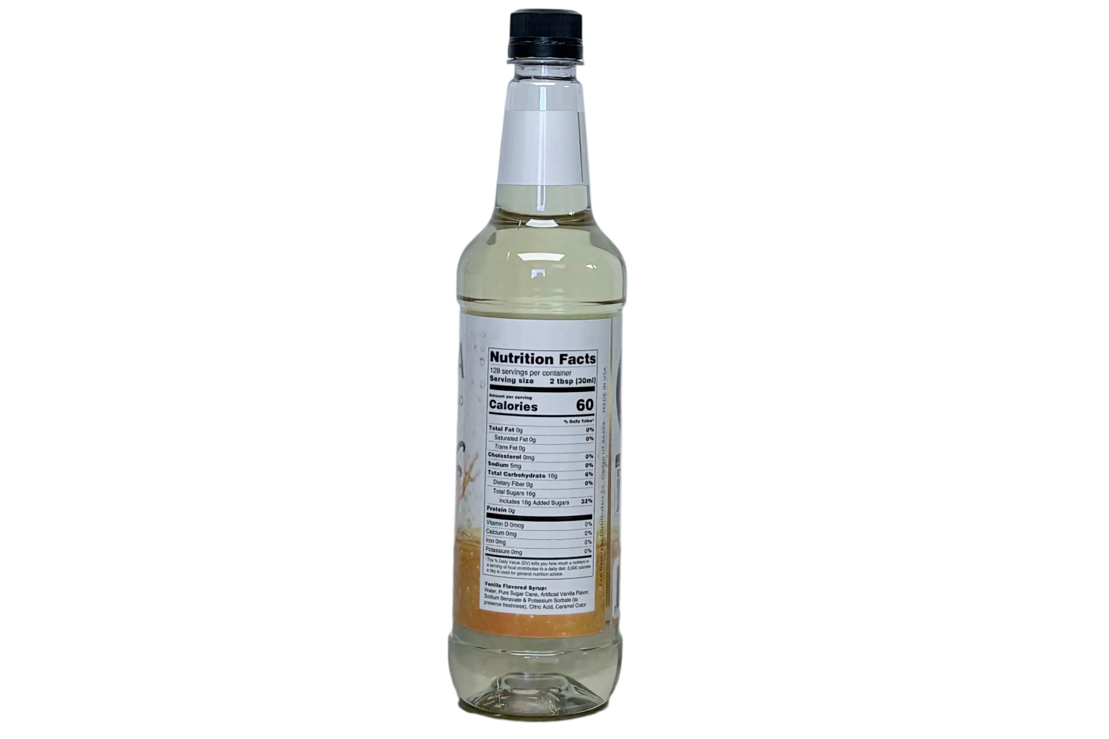 FnA Beverage Vanilla Soda Syrup