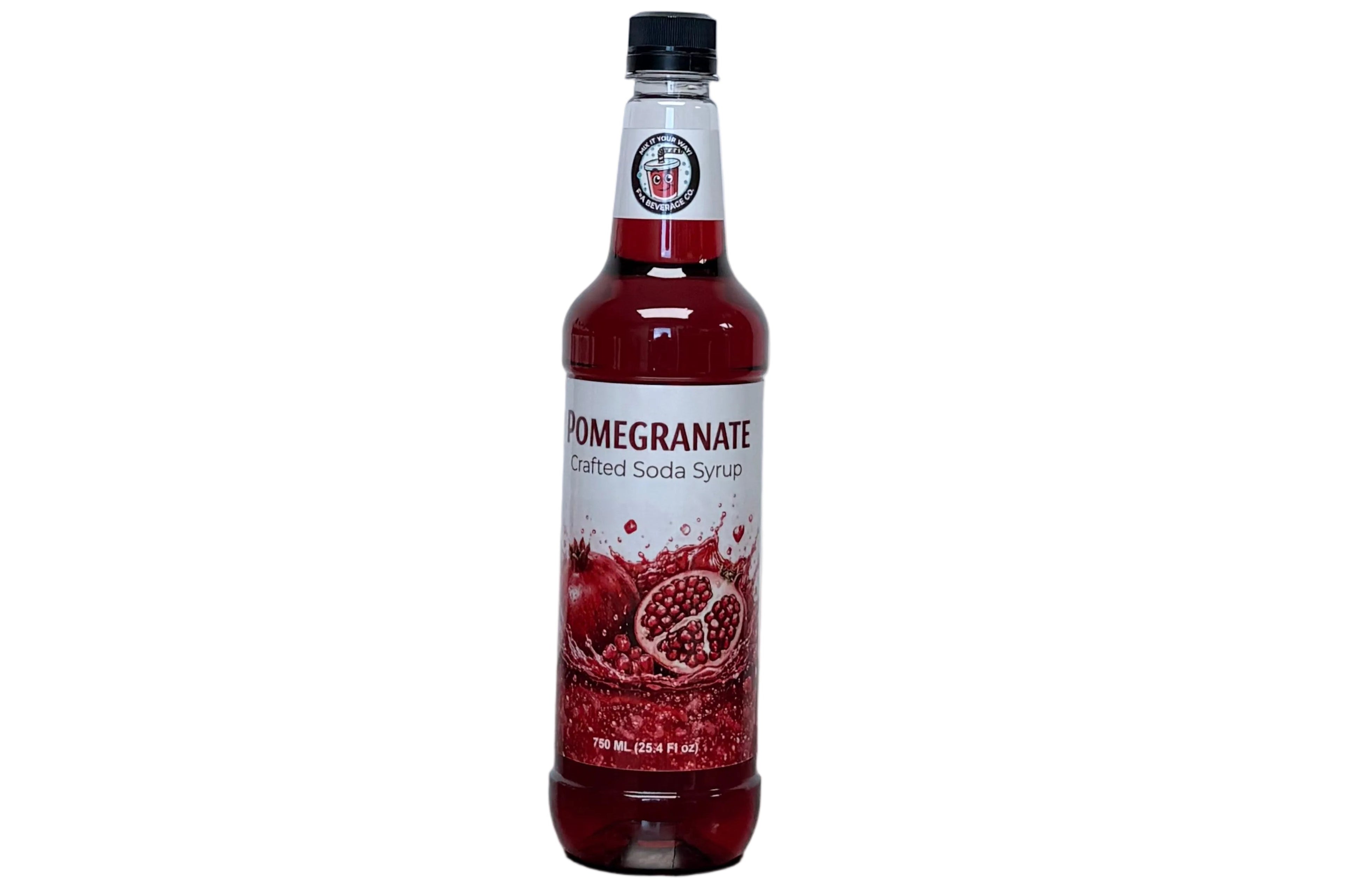 FnA Beverage Pomegranate Soda Syrup