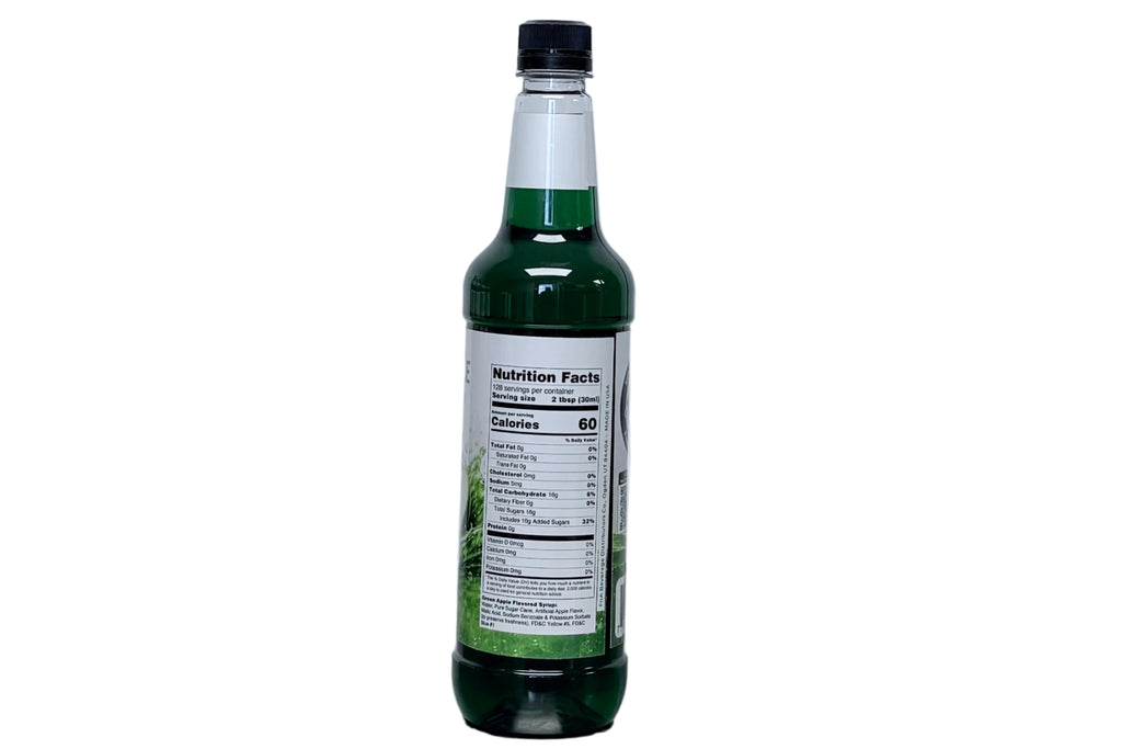 FnA Beverage Green Apple Soda Syrup