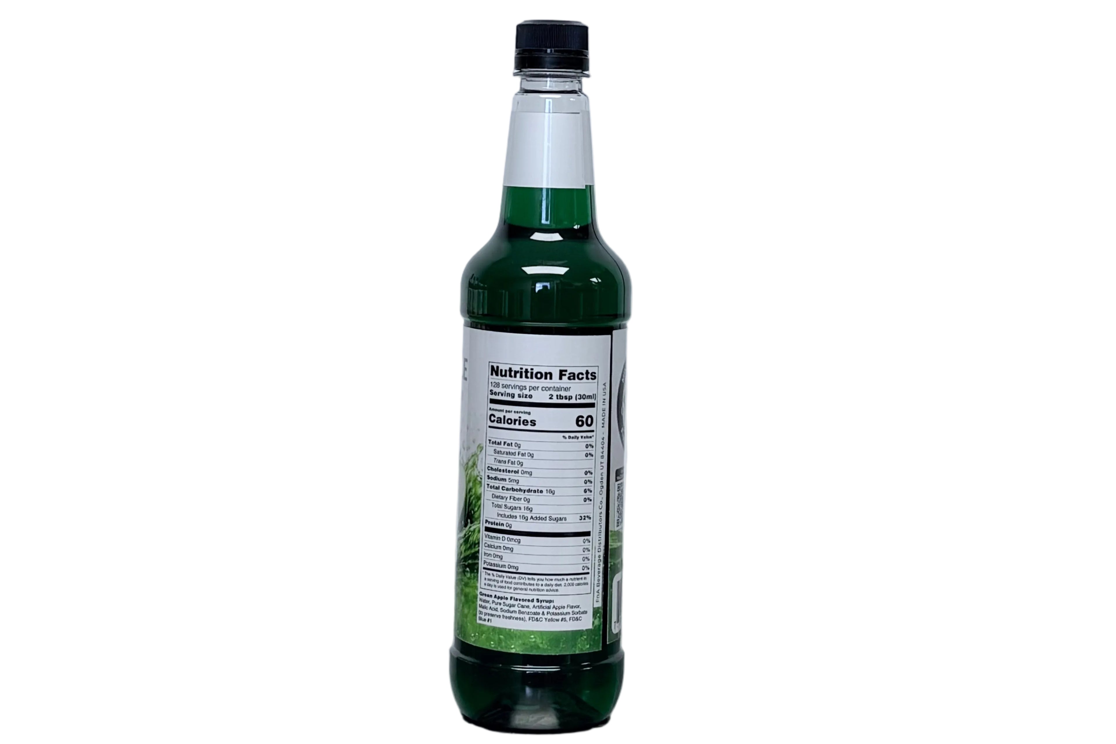 FnA Beverage Green Apple Soda Syrup
