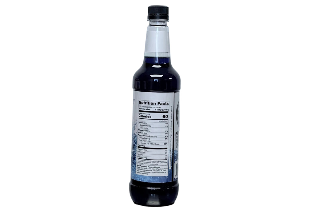FnA Beverage Blue Raspberry Soda Syrup
