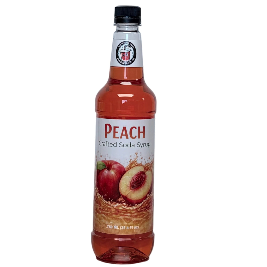 Peach soda syrup